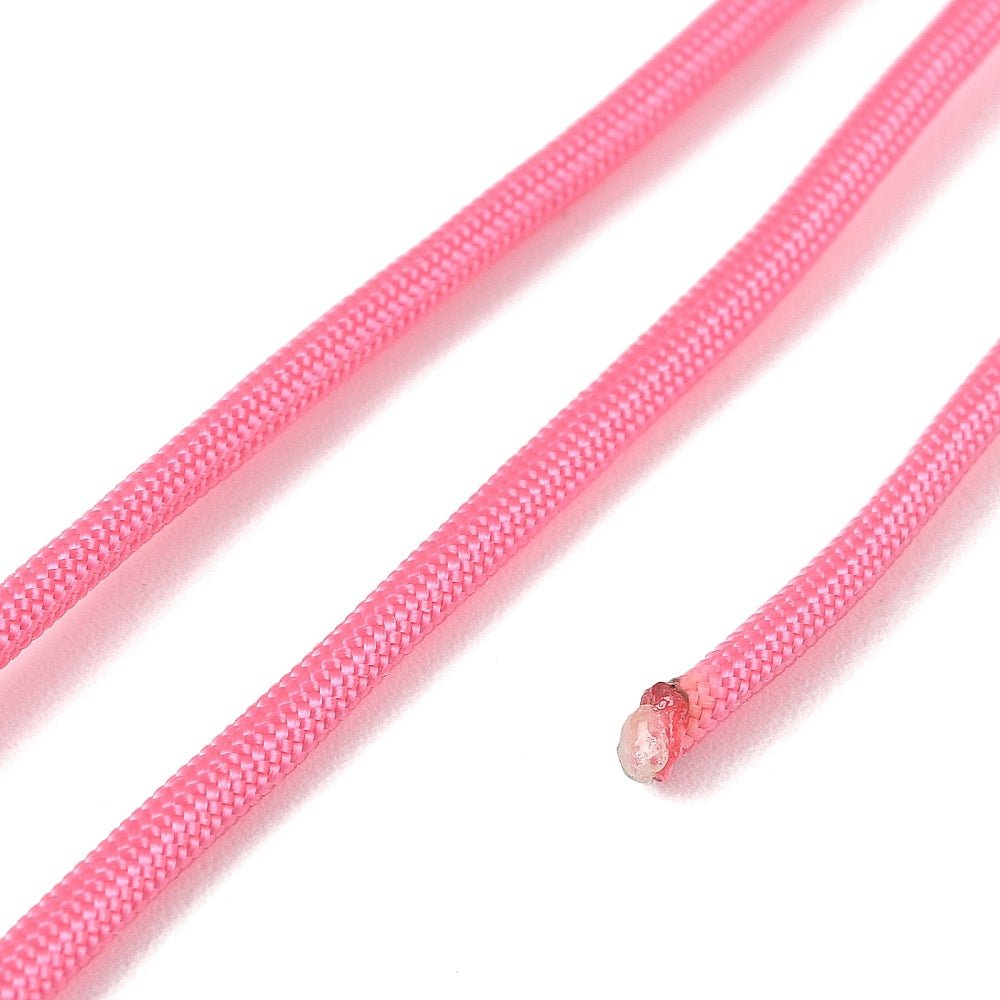 Paracord Snor – Pink (4mm, 10 meter) - Uniq Perler - 123061