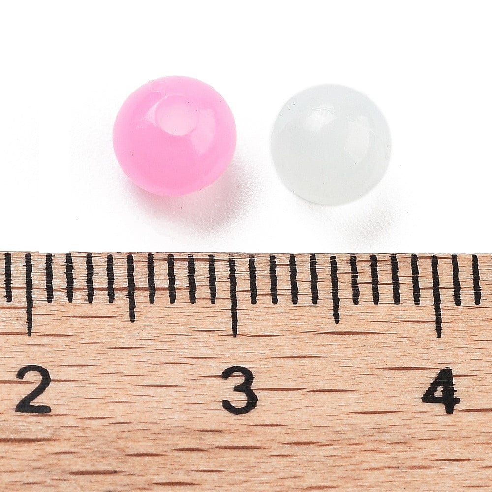 Pastel Plastik Perler – Mixede Farver (6mm) 50g - Uniq Perler - 084391