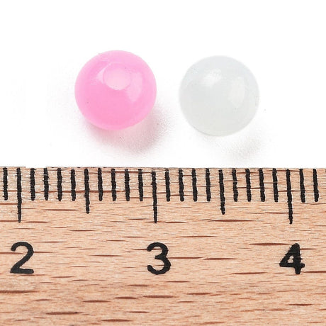 Pastel Plastik Perler – Mixede Farver (6mm) 50g - Uniq Perler - 084391