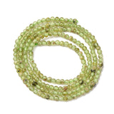 Peridot Perler – Grøn, Rund (2mm) - Uniq Perler - 