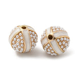 Perle Med Emalje Og Små Perler, 13mm - Uniq Perler - 111958