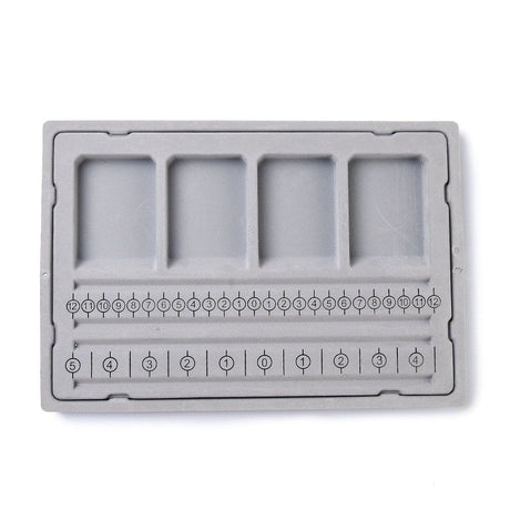 Perleboard Til Organisering & Opmåling – Grå (28x20cm) - Uniq Perler - 143910