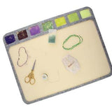 Perlemåtte med Inddeling - 35x26cm - Uniq Perler - 196443