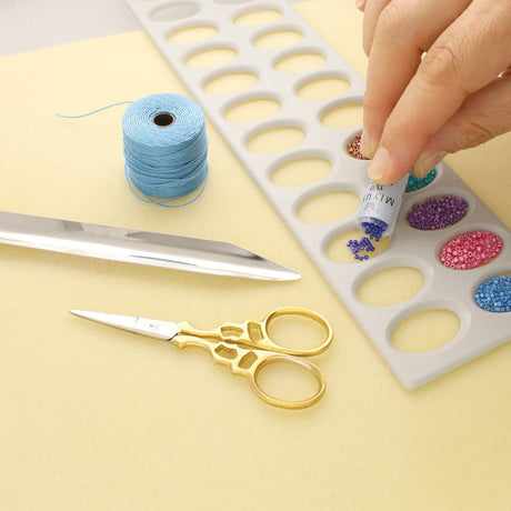 Perlemåtte Sæt - Inkl. Ekstra Rum (Beadsmith) - Uniq Perler - 997715