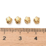 Perler i Forgyldt Stål – (4mm, 6 stk) - Uniq Perler - 