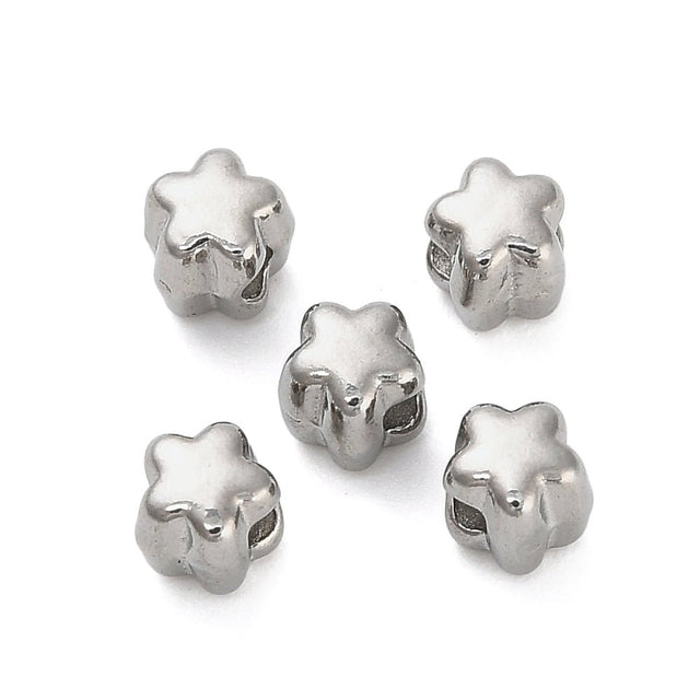 Perler i Stål – (4mm, 6 stk) - Uniq Perler - 