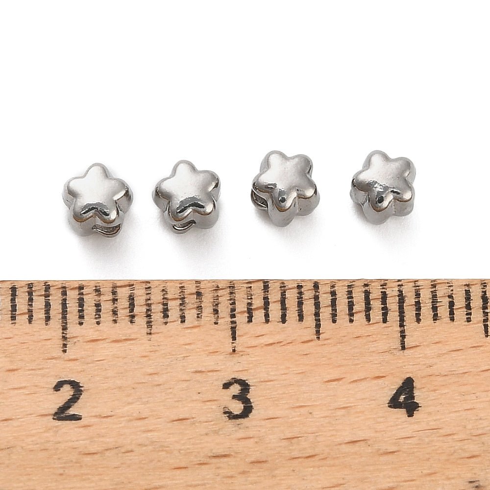 Perler i Stål – (4mm, 6 stk) - Uniq Perler - 