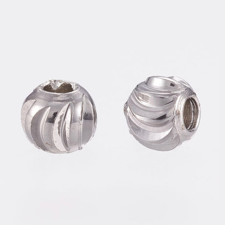 Perler Med Tvistet Mønster, 4x3mm, (20 Stk) - Uniq Perler - 1111490170