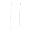 Head Pins with Round Head – Long-lasting Silver-plated Brass (50mm)