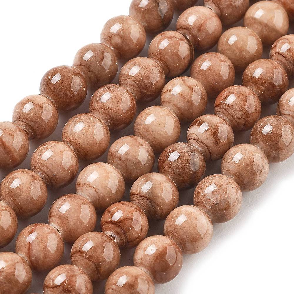 Persian Jade, 8mm - Uniq Perler - 114302