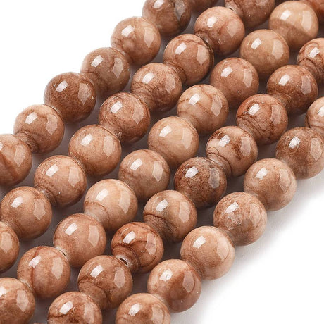 Persian Jade, 8mm - Uniq Perler - 114302