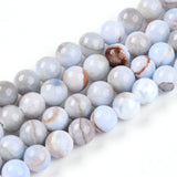 Persian Jade - Lys Blå (6 - 7mm) - Uniq Perler - 699284