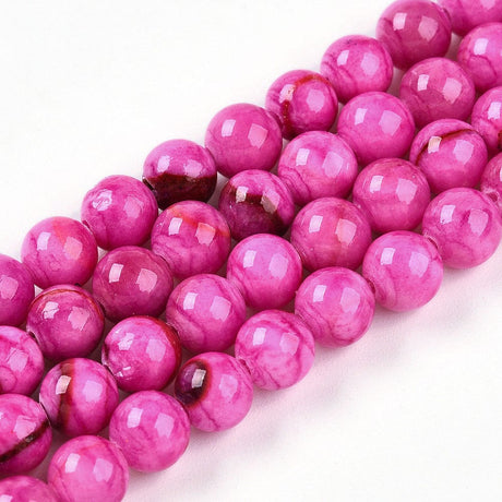 Persian Jade - Pink (6 - 7mm) - Uniq Perler - 115429