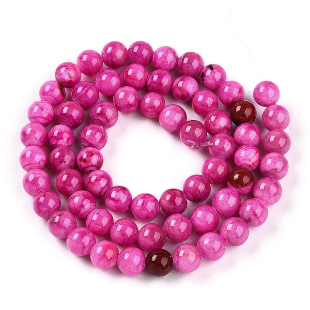 Persian Jade - Pink (6 - 7mm) - Uniq Perler - 115429