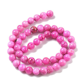 Persischer Jade - Pink (8,5mm) - Uniq Perler - 115430