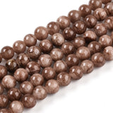 Persian Jade - Rund, Brun (4 - 5mm) - Uniq Perler - 116102