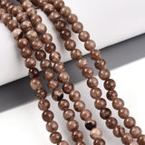 Persian Jade - Rund, Brun (4 - 5mm) - Uniq Perler - 116102