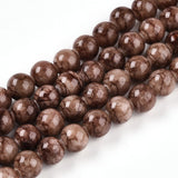 Persian Jade - Rund, Brun (6 - 7mm) - Uniq Perler - 116103