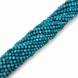 Persisk Jade Perler – Kornblomstblå, Runde (4~5mm) - Uniq Perler - 124427