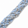 Persisk Jade Perler – Lys Blå, Runde (4~5mm) - Uniq Perler - 124428
