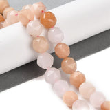 Pink Aventurin Perler – Facetterede "Star Cut" (8,5–10,5mm) - Uniq Perler - 115778