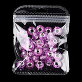 Plastikposer Med Lynlås, Klar, (12x9,5cm, 25 stk.) - Uniq Perler - 114963