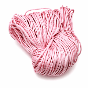 Polyester Snor – Pink (4~5mm) 10 meter - Uniq Perler - 118869