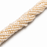 Potato Ferskvandsperler – Hvid (3~4x3~5,5mm) - Uniq Perler - 124589