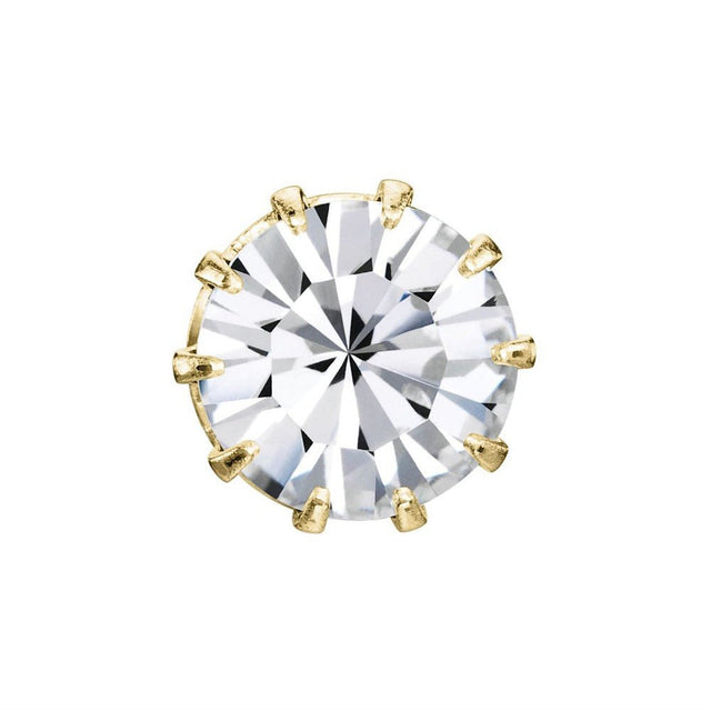 Preciosa Krystal Chaton – 18K Forgylt Fatning (SS39/8,2mm)