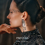Preciosa MAXIMA – Dråbeformet, 18K Forgyldt Indfatning, Honey (10x7mm) - Uniq Perler - 123226
