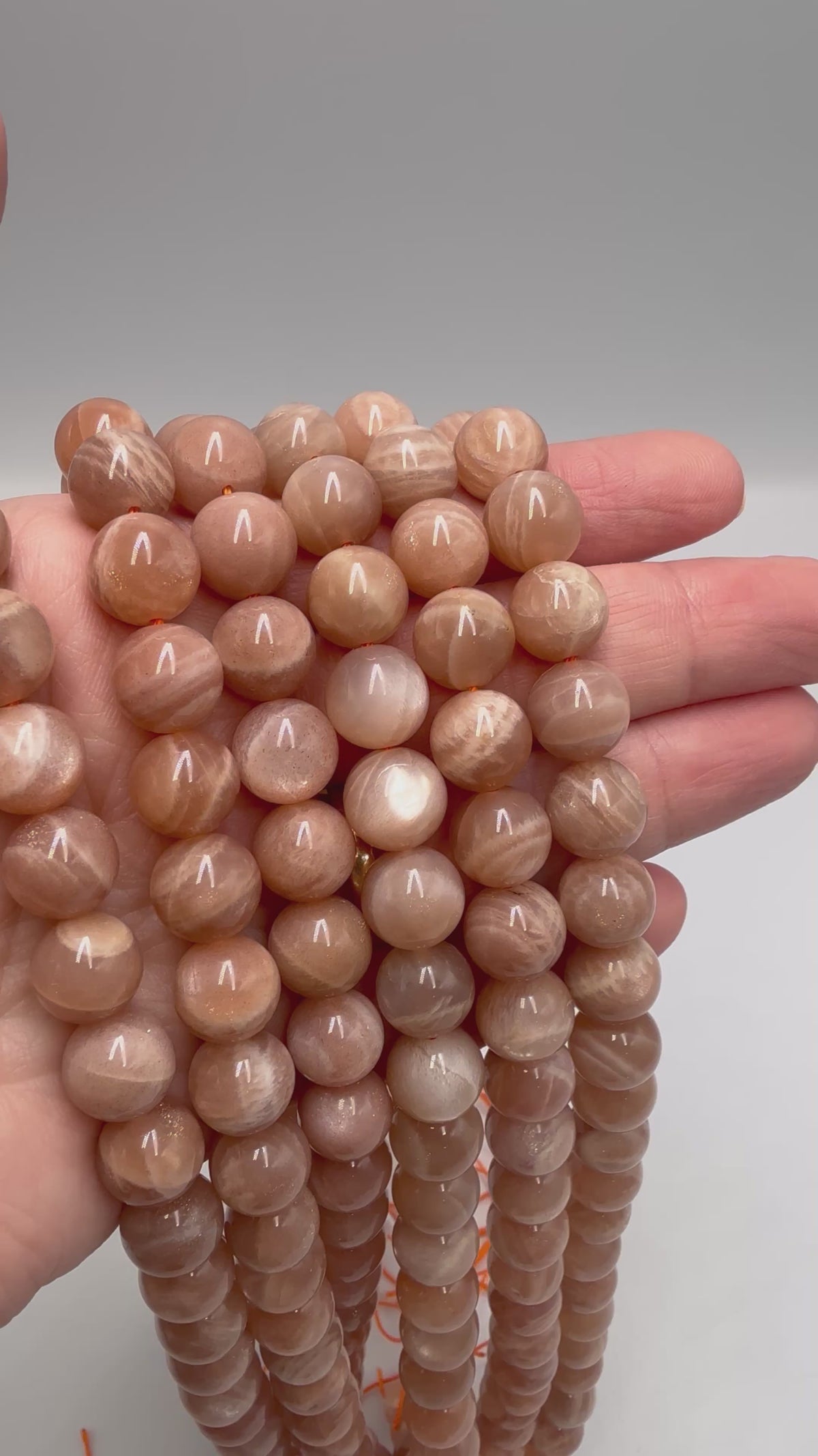 Sunstone Beads – Round (10mm)