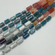 Chakra Natursteinperlen - Fassförmig (6-7,5x9-11mm) 