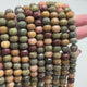 Jade Perlen – Farbmix, Facettiert, Kürbisform (9,5~10x7~8mm)