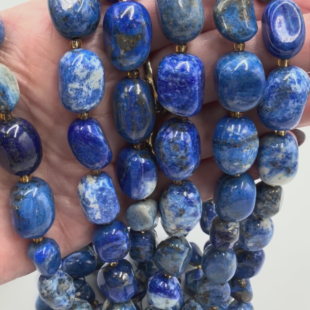 Lapis Lazuli Nuggets – Tumble (12–20mm) 
