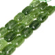 Malaysia Jade Perler – Rektangel Grøn (13x18mm)