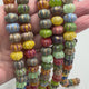 Pumpkin Glass Bead – Painted, Color Mix (12x8.5mm)