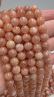 Sunstone Beads – Round (8mm)