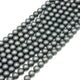 Hæmatit Perler – Frostet, Runde (8mm)