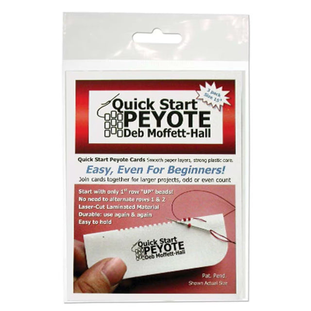 Quick Start Peyote – Starterkort til Peyote Projekter 15/0 - Uniq Perler - 116368