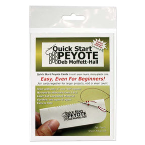 Snabbstart Peyote – Startkort för Peyote Projekt (8/0) - Uniq Perler - 
