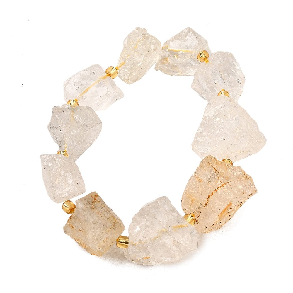 Rå Kvarts Nuggets - Klar (10 - 28mm) - Uniq Perler - 849298