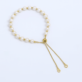 Regulerbar Armbånd med Ferskvandsperler - Uniq Perler - 515883