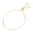 Regulerbar Slider Armbånd - 18K Langtidsholdbar Forgyldt (118mm) - Uniq Perler - 673849