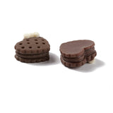 Resin Cookie Cabochons – Farve Mix (10 - 13x13mm) 20 Stk - Uniq Perler - 115106