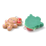 Resin Jule Vedhæng – Blandede Former (7 - 33mm) 24 stk - Uniq Perler - 