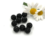 Resin Perle, Topboret/Anboret, 8mm - Uniq Perler - 24699542