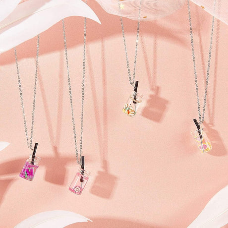 Resin Vedhæng – Mix Farver (25x10mm) 20 Dele - Uniq Perler - 114872