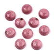 Rhodokrosit Cabochoner – Halvrunde (8mm) 6 stk - Uniq Perler - 