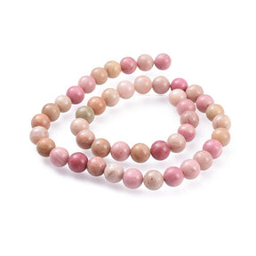 Rhodonite – Round (8mm) - Uniq Perler - 739842