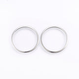 Ring Mellemled/Vedhæng str. 20 mm, (6 stk) - Uniq Perler - 111792